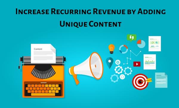 increase recurring revenue