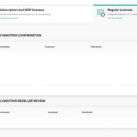 Kaspersky License Management Portal