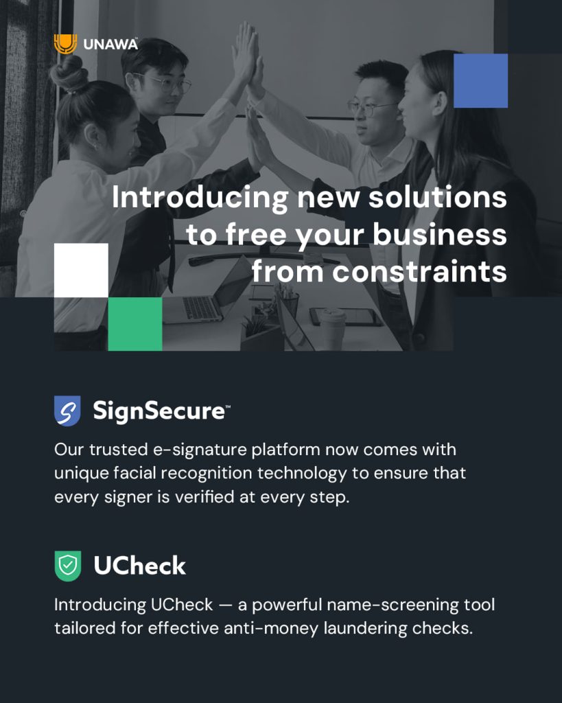 Let's celebrate FREEDOM from fraud with UCheck and FREEDOM from forgery with SignSecure