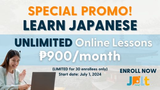 Online Japanese School JPLT Launches Limited-Time Offer for Unlimited Classes at 900 Pesos per Month