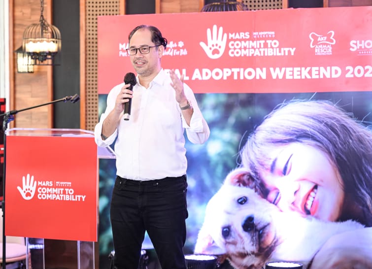 John Racoma, General Manager of Mars Pet Nutrition Philippines